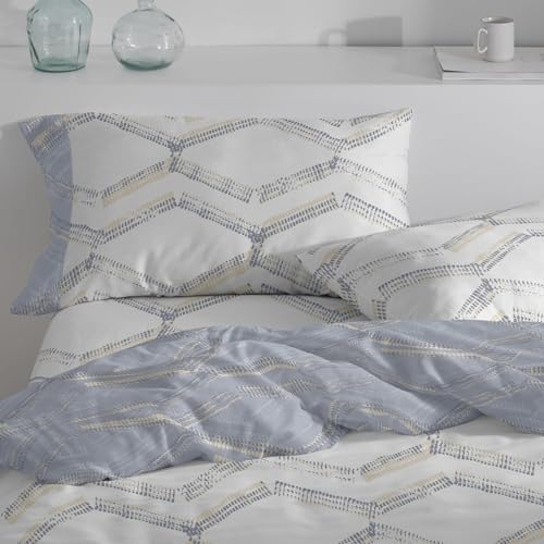 burrito-blanco-035-azul-juego-de-funda-n-rdica-moderna-reversible-para-cama-de-1 image 8