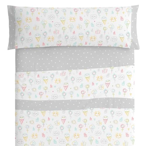 burrito-blanco-juego-de-s-banas-infantiles-100-algod-n-gris-cama-105-cm-3-piezas image 6