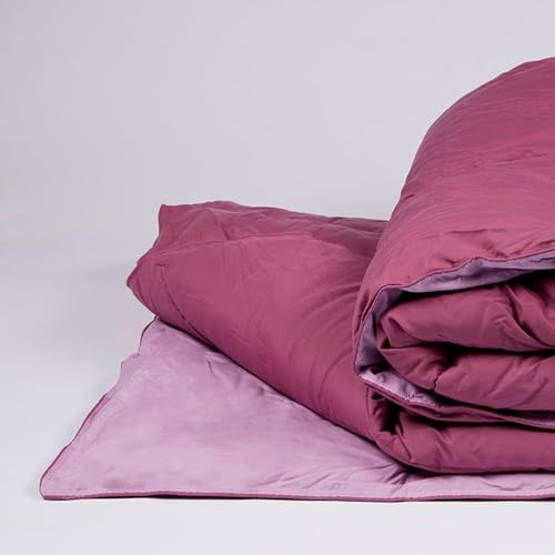 burrito-blanco-edred-n-juvenil-bicolor-morado-malva-251-cama-80-90-160x220-cm-do image 7
