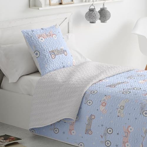 burrito-blanco-colcha-bout-infantil-175-azul-para-cama-de-90-cm-estampado-coches image 6
