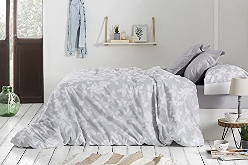 burrito-blanco-funda-n-rdica-gris-bot-nica-para-cama-de-135-cm-juego-220x260-cm- image 5