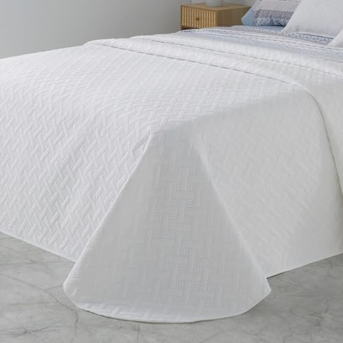 burrito-blanco-colcha-de-verano-cotton-touch-blanca-para-cama-de-135-cm-100-poli image 8