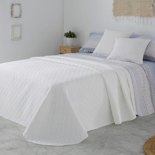 burrito-blanco-colcha-de-verano-cotton-touch-blanca-para-cama-de-135-cm-100-poli image 6