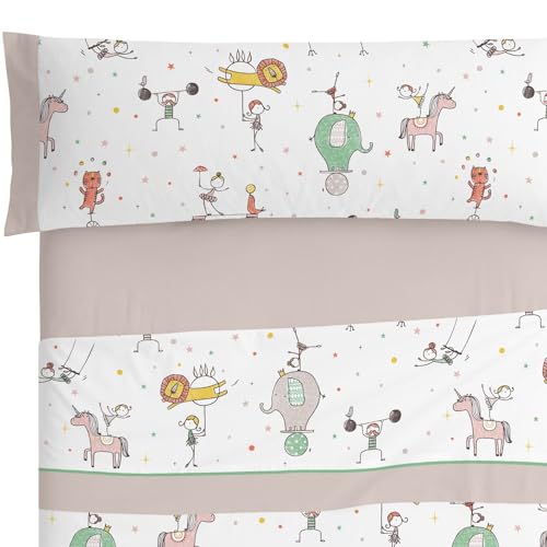 burrito-blanco-juego-de-s-banas-infantiles-176-beige-cama-105-dise-o-circo-algod image 7