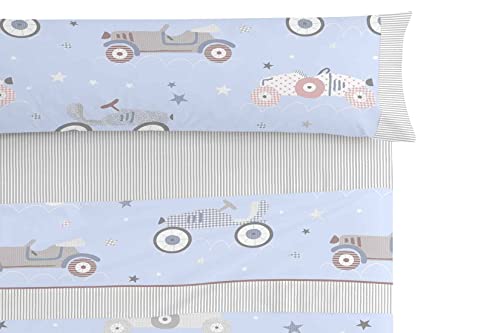 burrito-blanco-s-banas-infantiles-175-azul-juego-con-estampado-de-coches-de-poca image 7