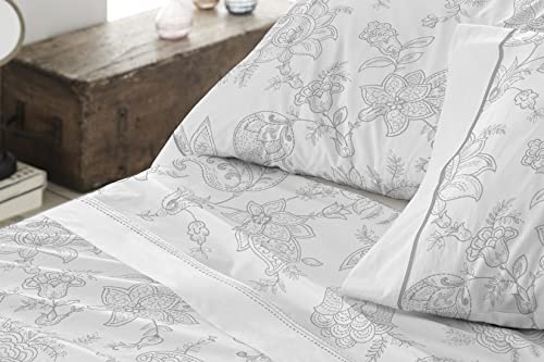 burrito-blanco-juego-de-s-banas-032-gris-cama-de-90-cm-estampado-floral-efecto-b image 8
