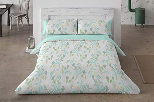 burrito-blanco-funda-n-rdica-609-turquesa-100-algod-n-cama-de-135-estampado-de-h image 3