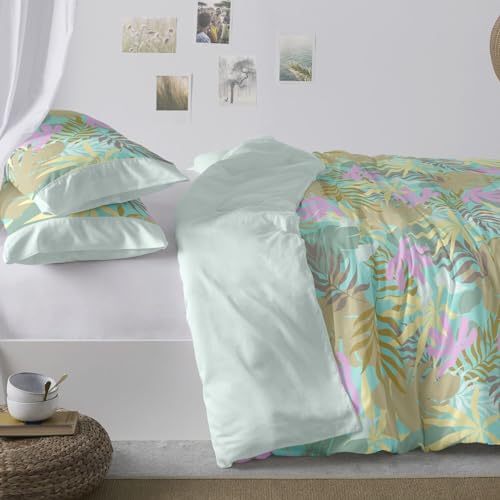 burrito-blanco-tropical-funda-n-rdica-juvenil-turquesa-para-cama-de-135-cm-con-f image 8