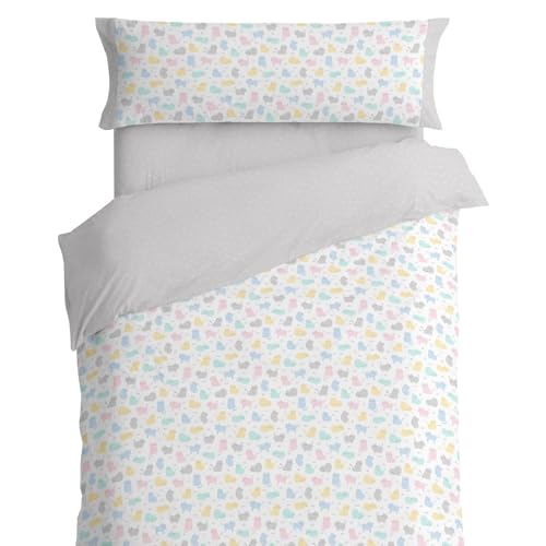 burrito-blanco-juego-de-funda-n-rdica-infantil-algod-n-015-multi-para-cama-de-10 image 6