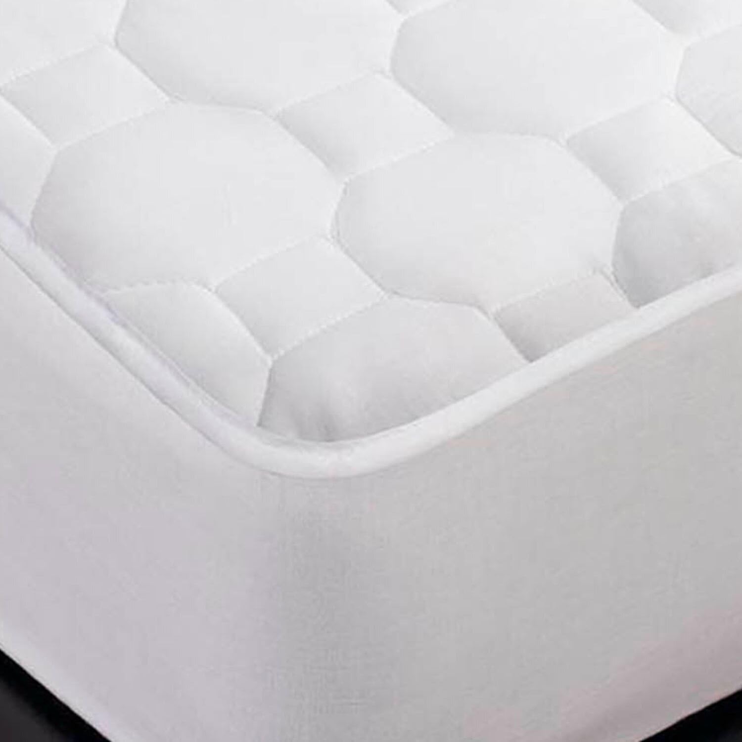 burrito-blanco-protector-de-colch-n-doble-cara-cama-80x190-200-cm-rizo-algod-n-i image 2