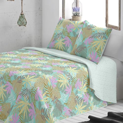 burrito-blanco-colcha-bout-127-turquesa-para-cama-de-90-cm-acolchado-ligero-con- image 6