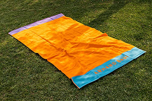 burrito-blanco-toalla-de-playa-armand-basi-62-naranja-100x180-cm-velour-100-algo image 7