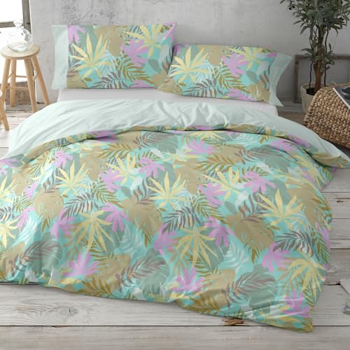 burrito-blanco-tropical-funda-n-rdica-juvenil-turquesa-para-cama-de-135-cm-con-f image 6