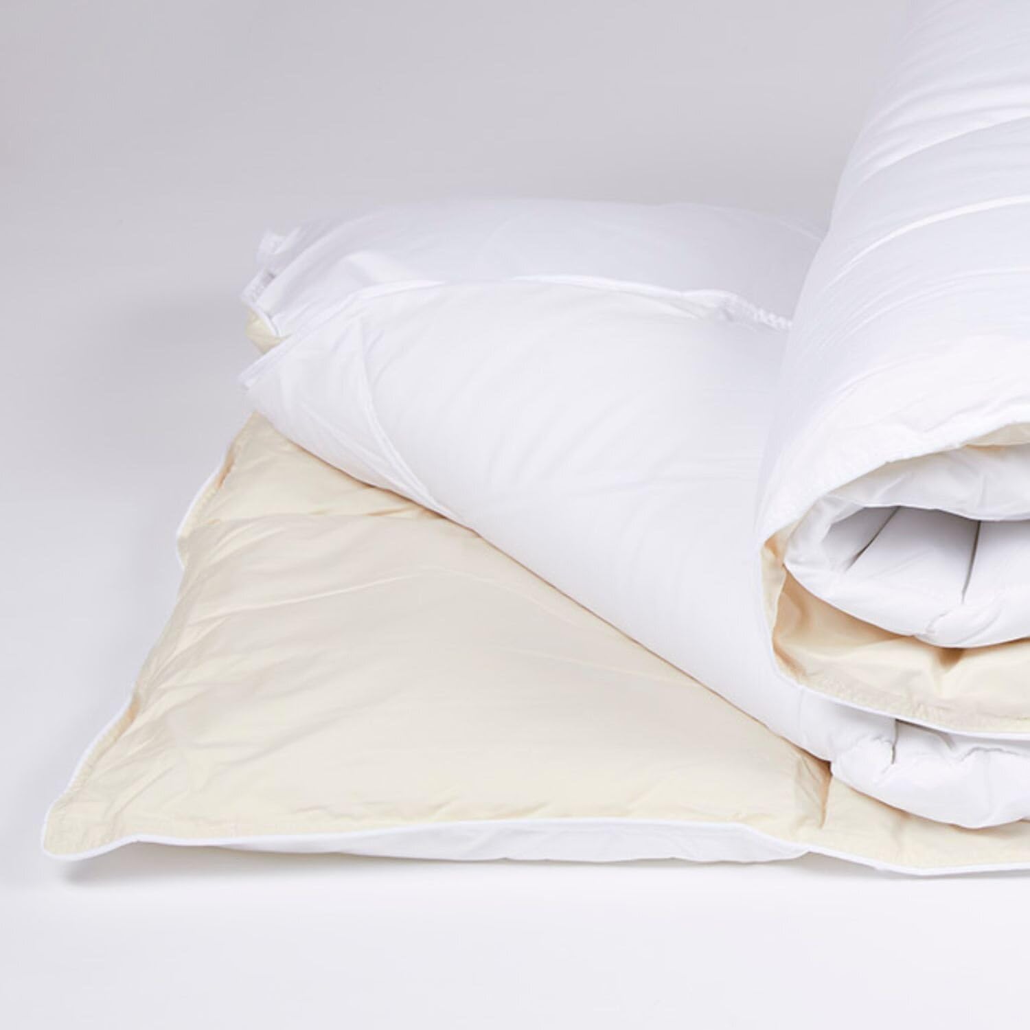 burrito-blanco-edred-n-juvenil-251-bicolor-blanco-crudo-160x220-cm-para-cama-de- image 3