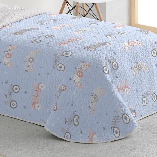 burrito-blanco-colcha-bout-infantil-175-azul-para-cama-de-90-cm-estampado-coches image 7