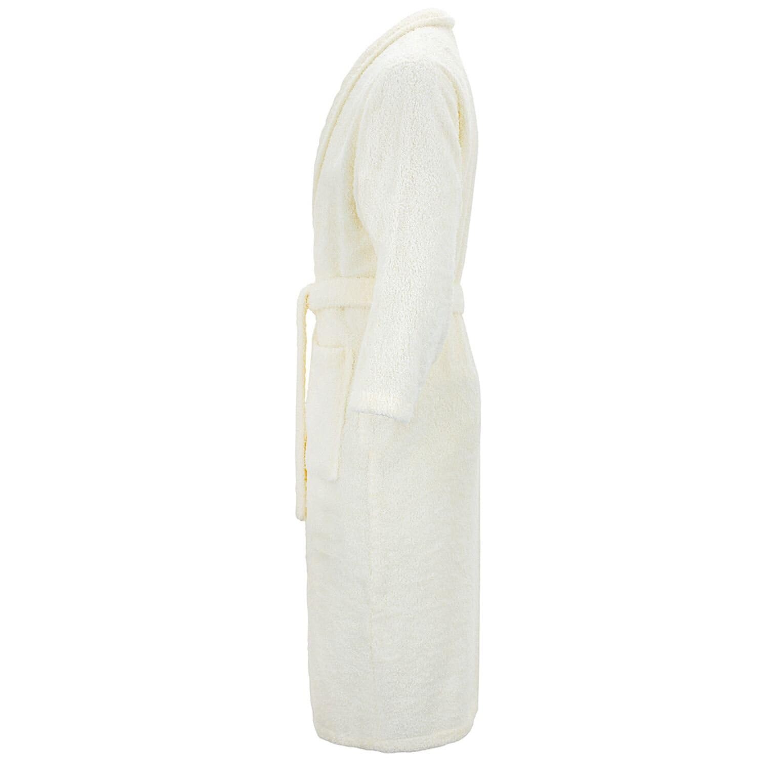 burrito-blanco-albornoz-liso-beige-claro-50-talla-m-ba-o-de-rizo-100-algod-n-450 image 2