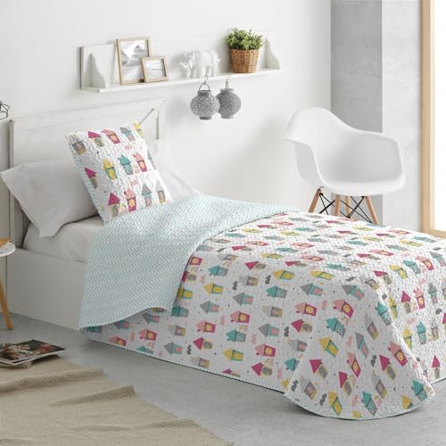 burrito-blanco-colcha-bout-infantil-173-multi-bout-acolchado-ligero-para-cama-de image 8