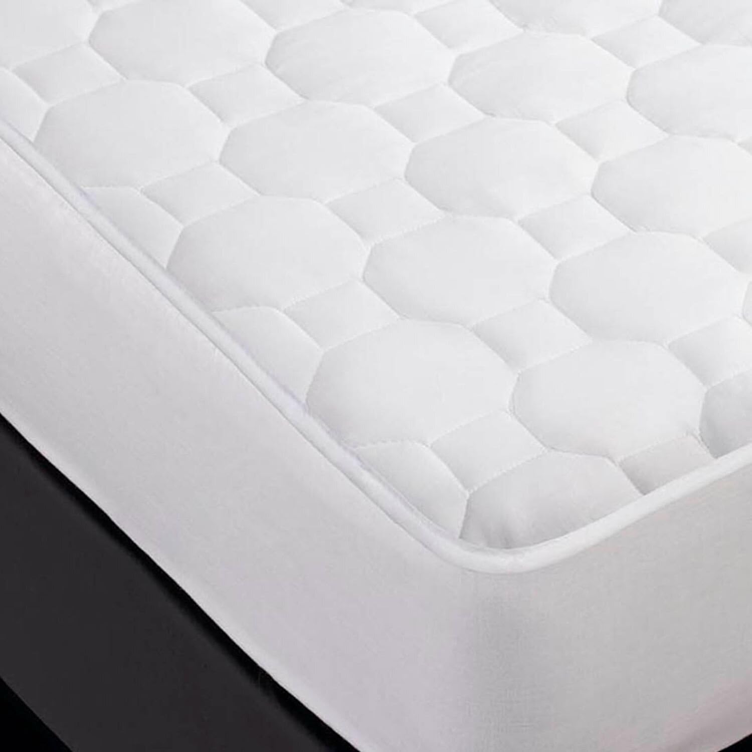 burrito-blanco-protector-de-colch-n-doble-cara-cama-80x190-200-cm-rizo-algod-n-i image 1