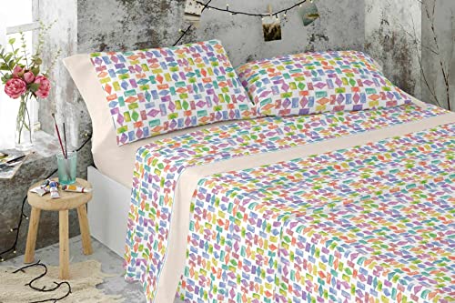 burrito-blanco-s-banas-juveniles-126-multicolor-para-cama-de-90-cm-juego-con-fun image 6