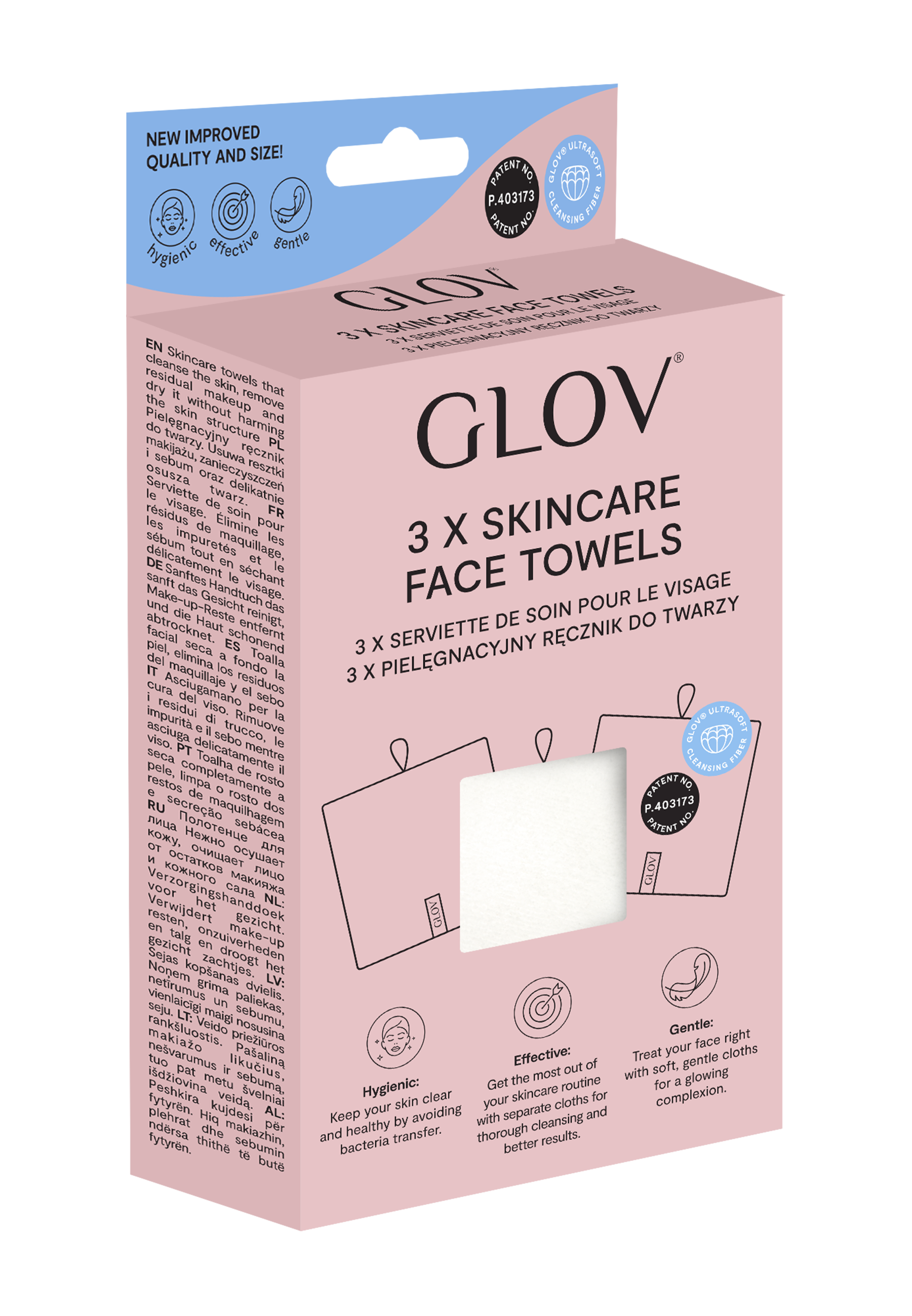 glov-skincare-face-towels-pack-3-toallas-faciales-de-microfibra-ultrafina-100-la image 8