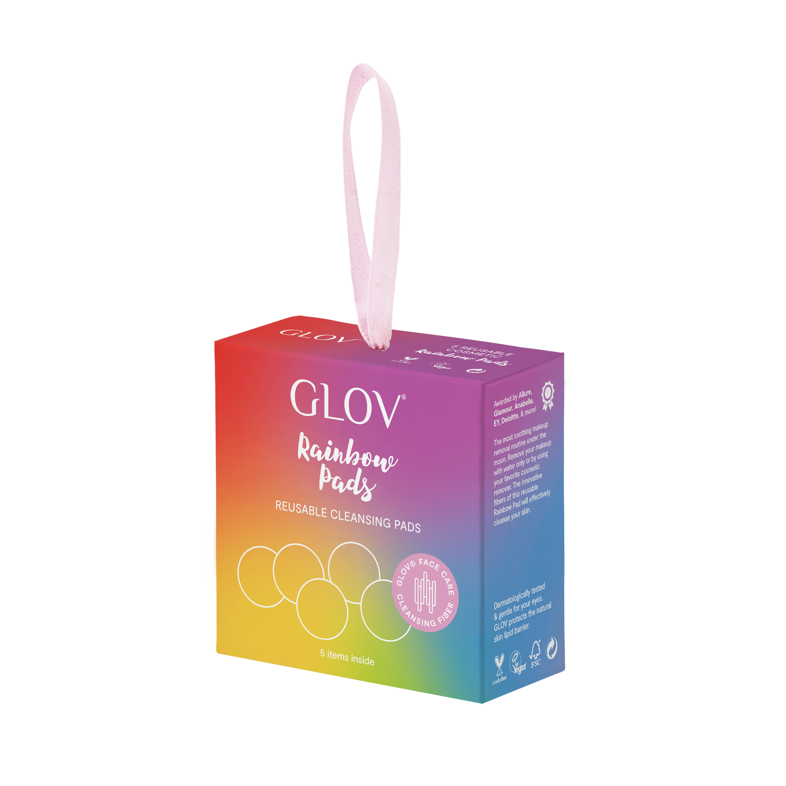 glov-moon-pads-rainbow-discos-desmaquillantes-reutilizables-edici-n-limitada-arc image 4