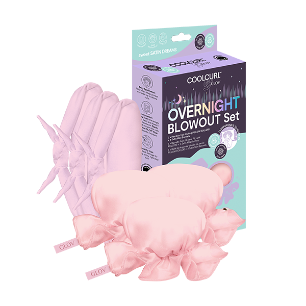 glov-overnight-blowout-set-rodillos-coolcurl-y-gorro-satinado-antifrizz-para-ond image 1
