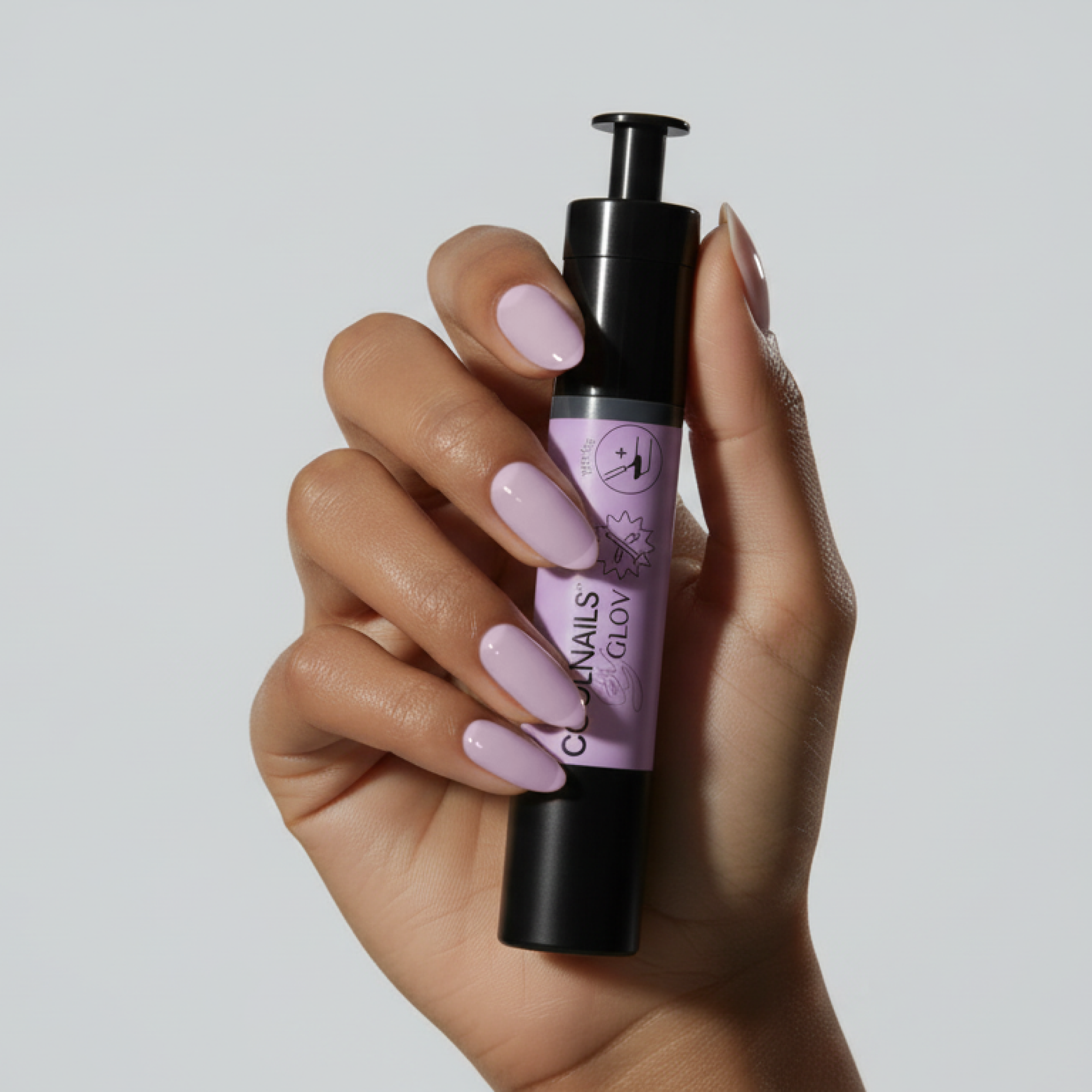 coolnails-lilac-luck-active-esmalte-semitransparente-en-delicado-lila-rosa-brill image 2