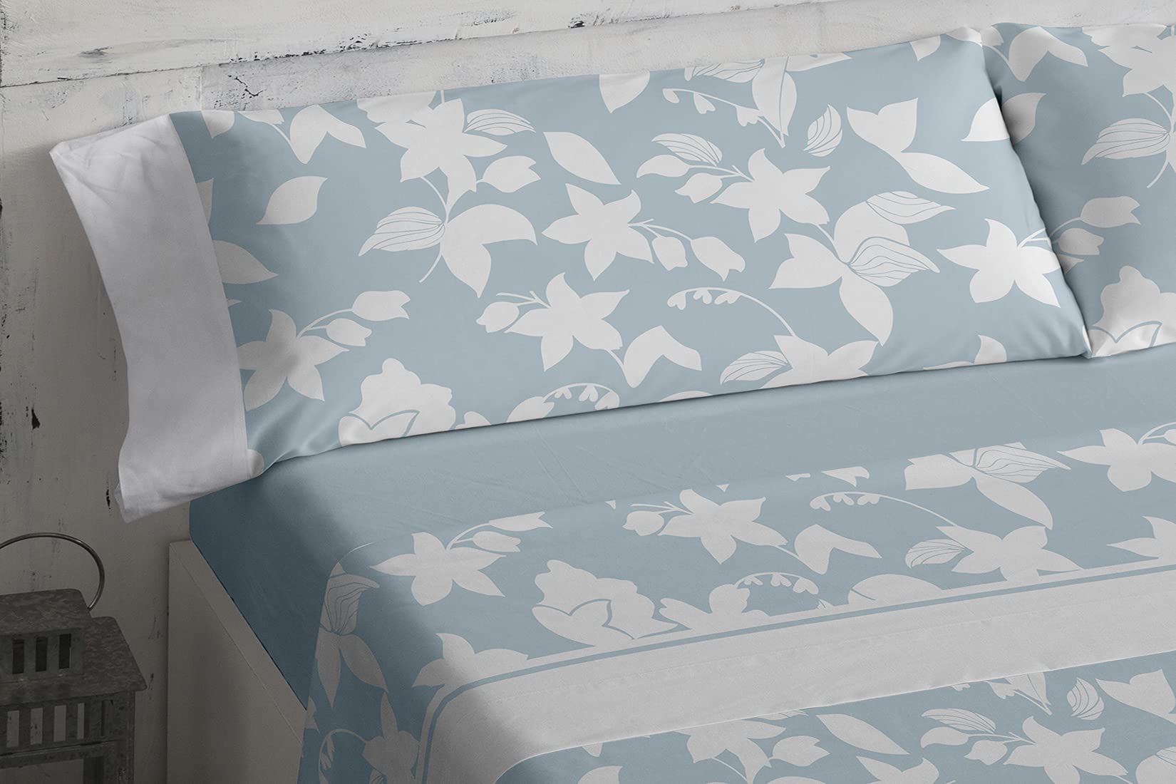 burrito-blanco-juego-de-s-banas-moderno-030-azul-cama-200-cm-poli-ster-50-algod- image 2