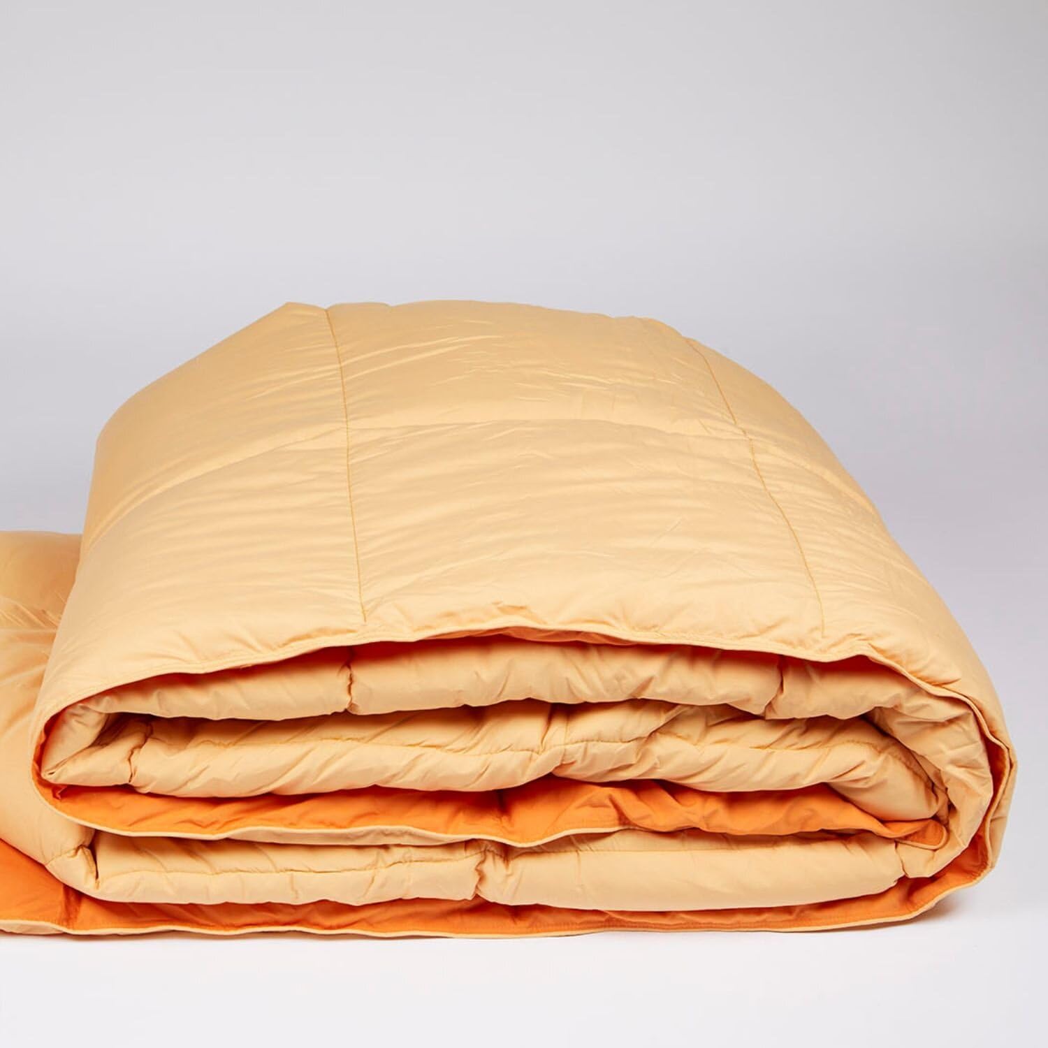 burrito-blanco-edred-n-juvenil-bicolor-naranja-melocot-n-251-para-cama-135-140-c image 1