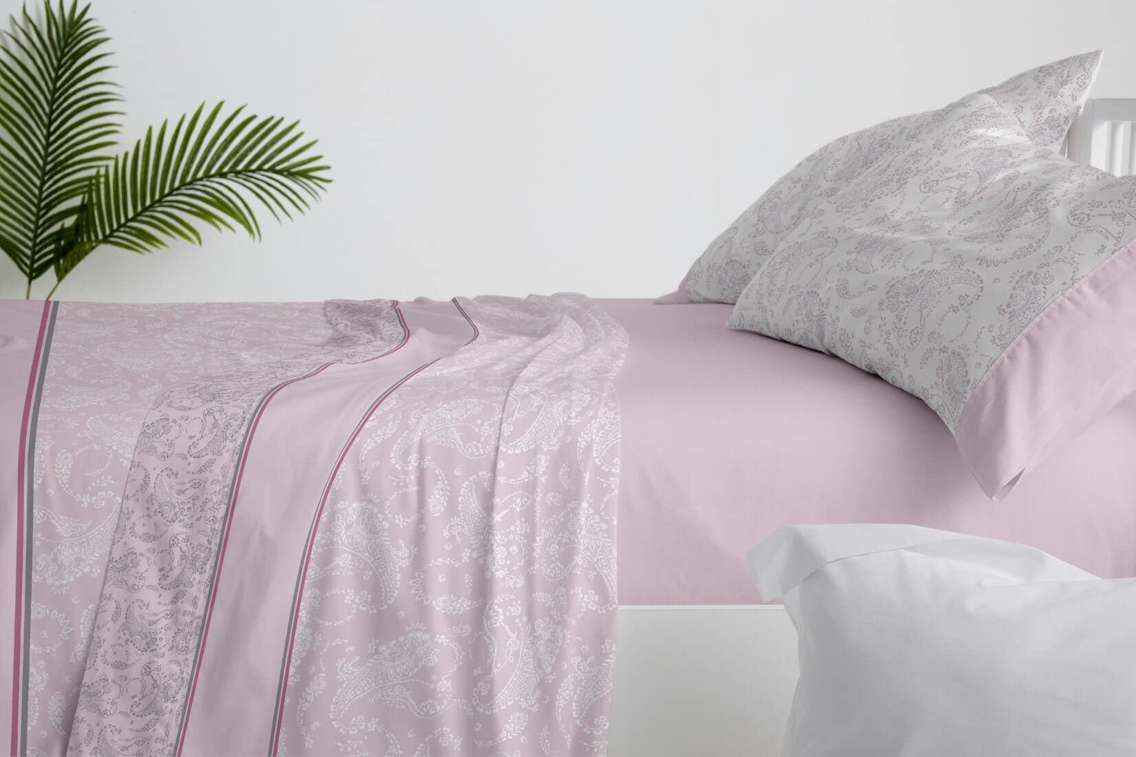 burrito-blanco-juego-de-s-banas-dise-o-038-colorete-cama-de-135-cm-estampado-pai image 3