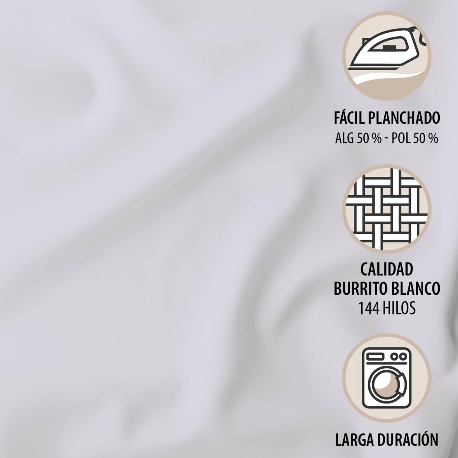 burrito-blanco-s-banas-de-hosteler-a-gris-juego-de-s-banas-cama-90-individual-14 image 4