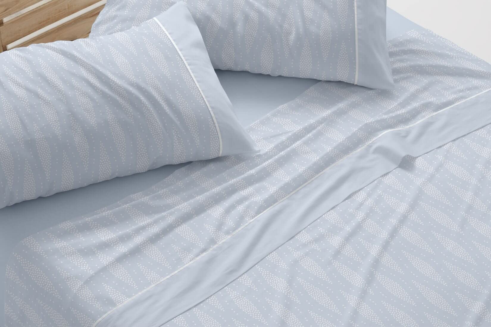 burrito-blanco-dise-o-526-azul-juego-de-s-banas-para-cama-de-150-160-cm-50-algod image 5