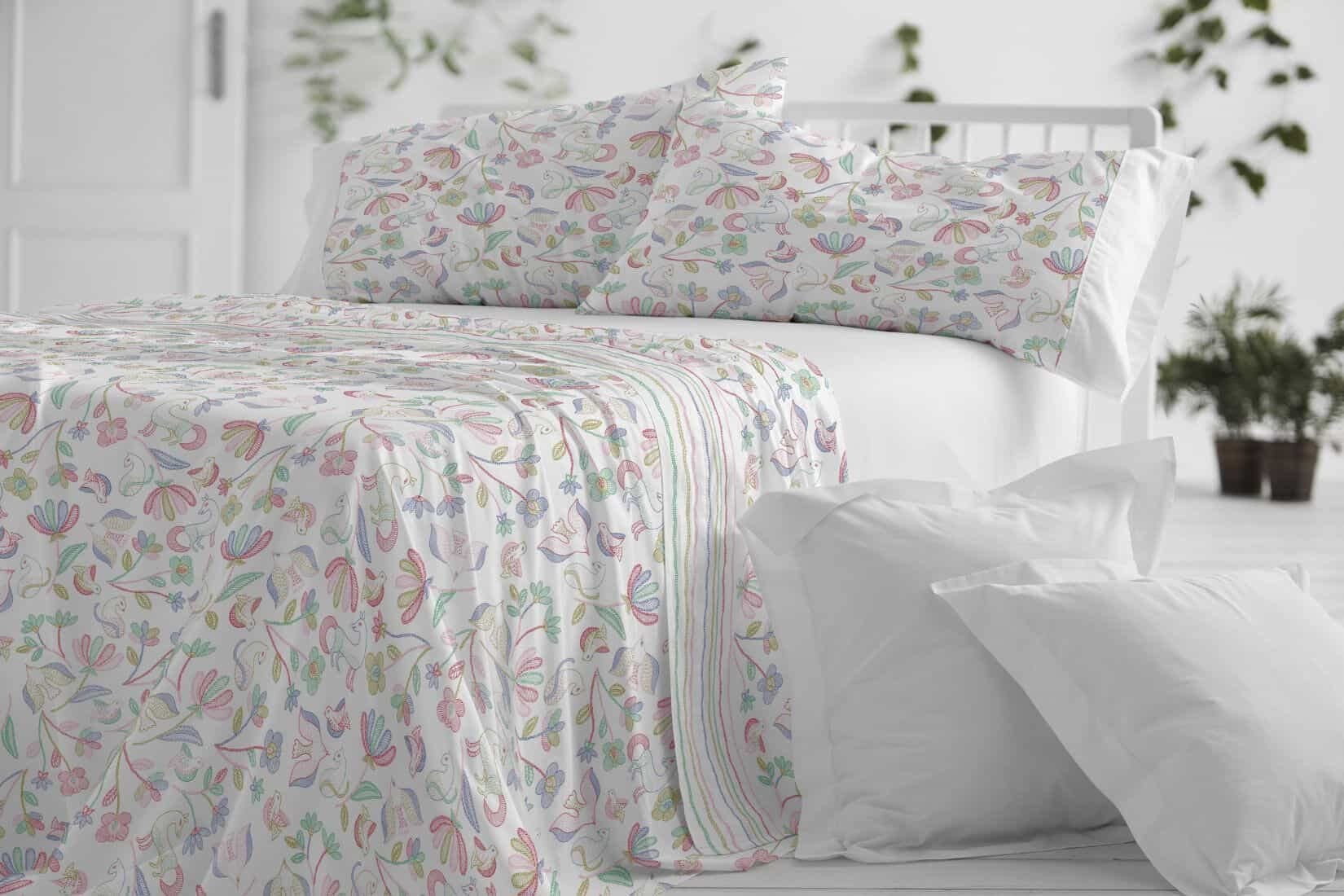 burrito-blanco-juego-de-s-banas-cama-90-dise-o-131-multicolor-50-algod-n-50-poli image 4