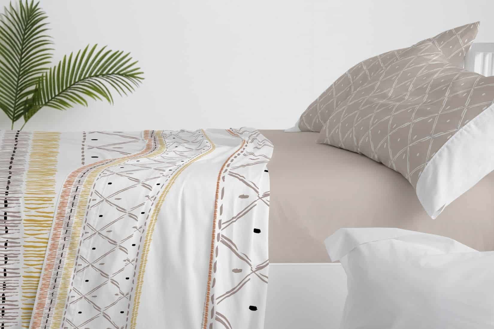 burrito-blanco-130-juego-de-s-banas-boho-chic-en-tonos-tierra-para-cama-de-90-cm image 5