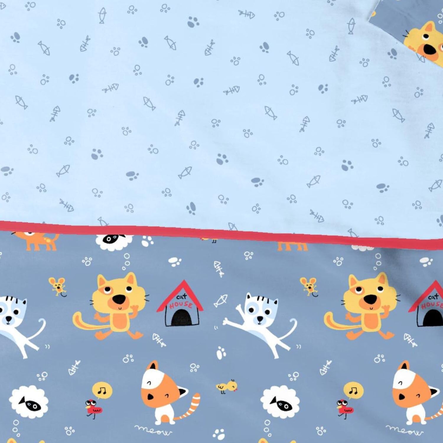 burrito-blanco-saco-n-rdico-infantil-con-cremallera-perimetral-90x190-200-cm-ani image 2