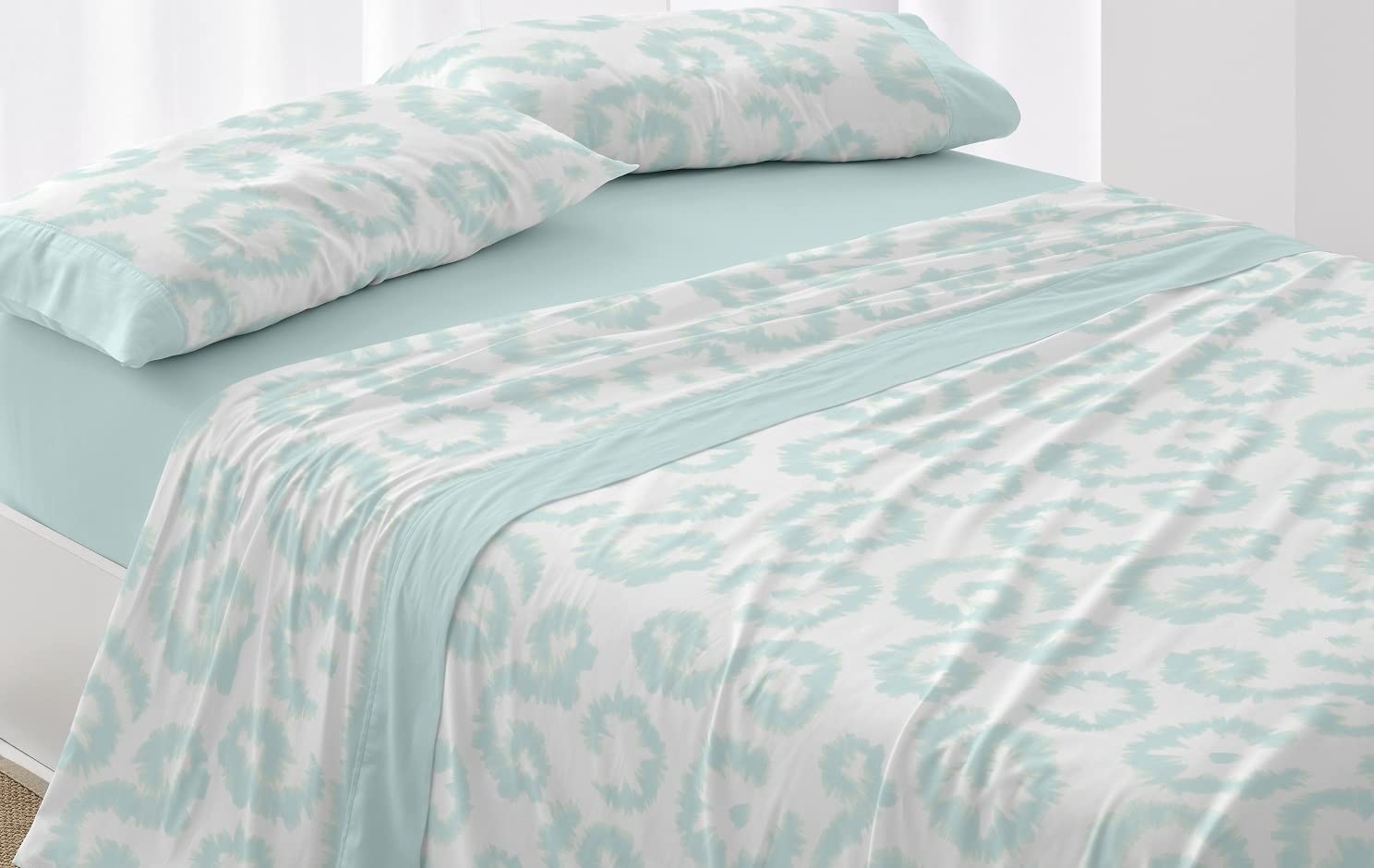 burrito-blanco-juego-de-s-banas-dise-o-132-turquesa-cama-de-90-poli-ster-50-algo image 4