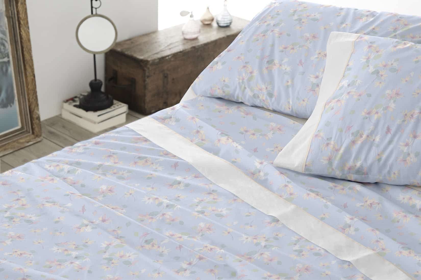 burrito-blanco-juego-de-s-banas-031-floral-azul-cama-105-encimera-bajera-ajustab image 1