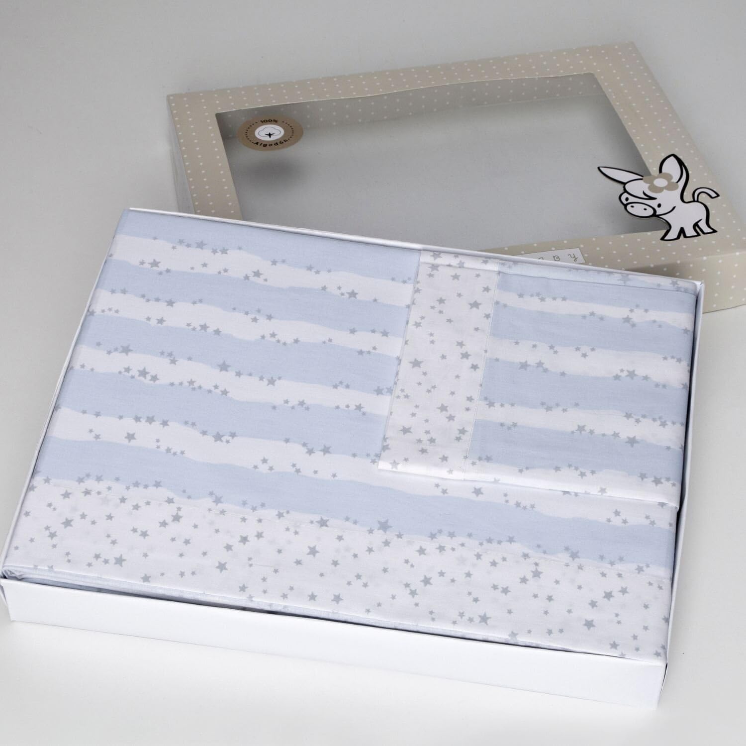 burrito-blanco-s-banas-cuna-011-azul-para-minicuna-50-cm-100-algod-n-con-caja-re image 3