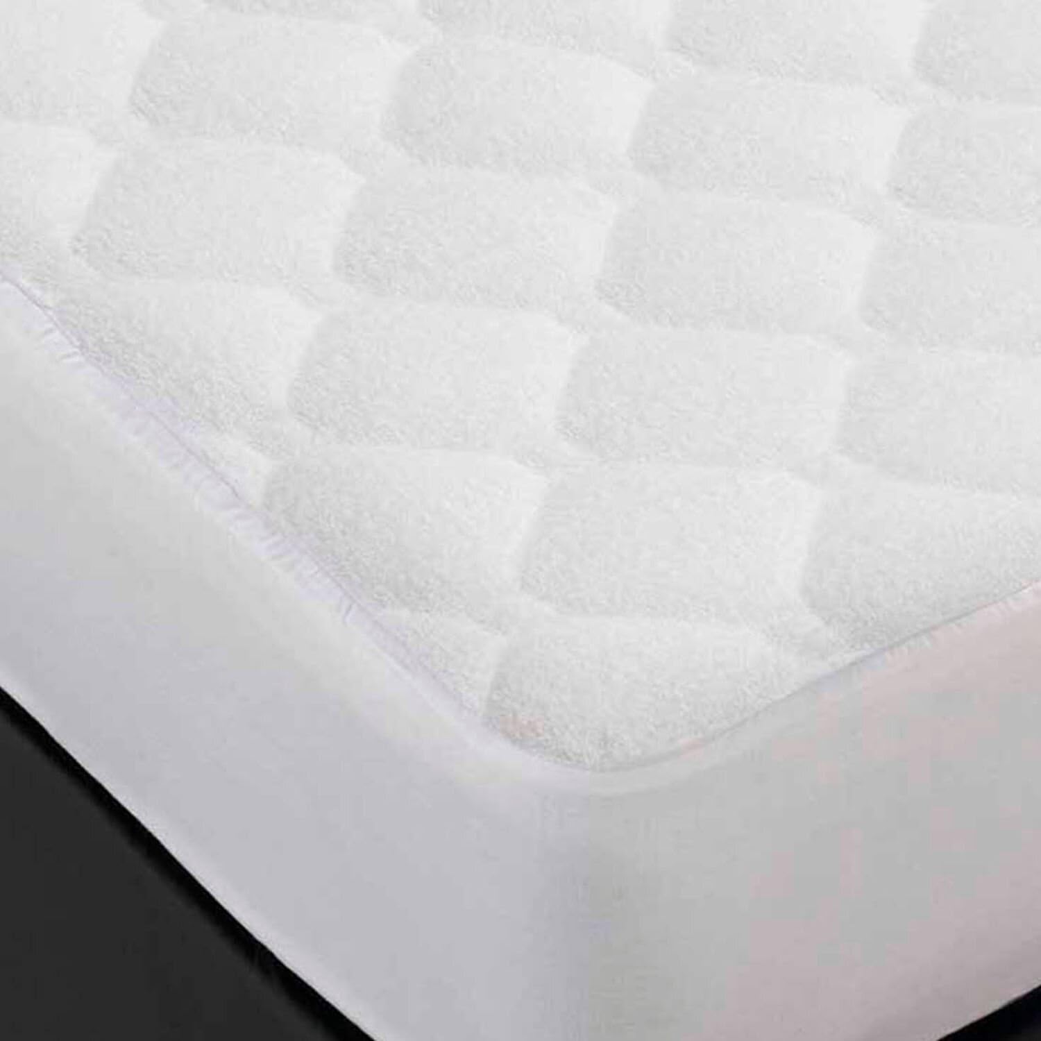 burrito-blanco-protector-de-colch-n-extra-confort-cubrecolch-n-acolchado-para-ca image 1