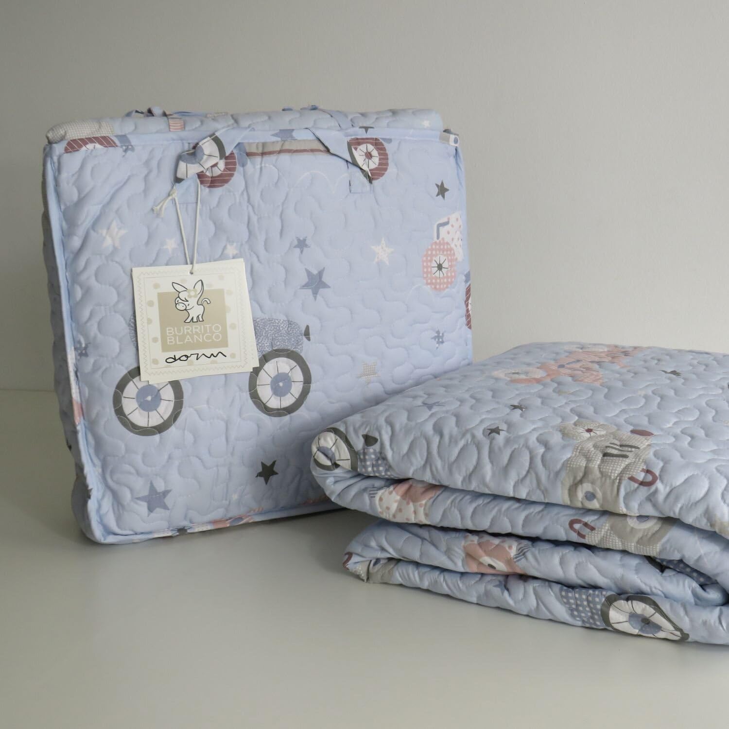burrito-blanco-colcha-bout-infantil-175-azul-para-cama-de-90-cm-estampado-coches image 4