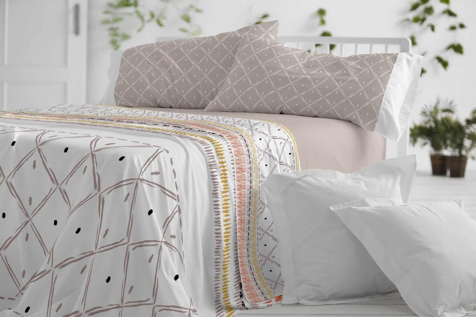 burrito-blanco-130-juego-de-s-banas-boho-chic-en-tonos-tierra-para-cama-de-90-cm image 4