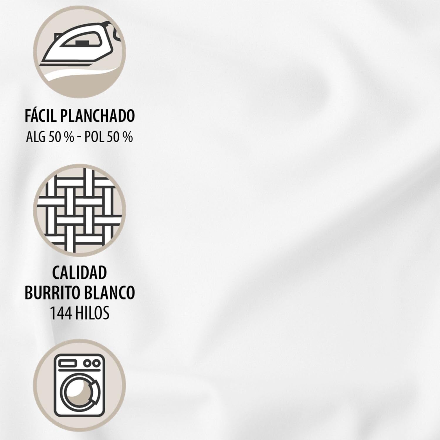 burrito-blanco-funda-n-rdica-estampada-beige-108-para-cama-de-90-cm-juego-comple image 4