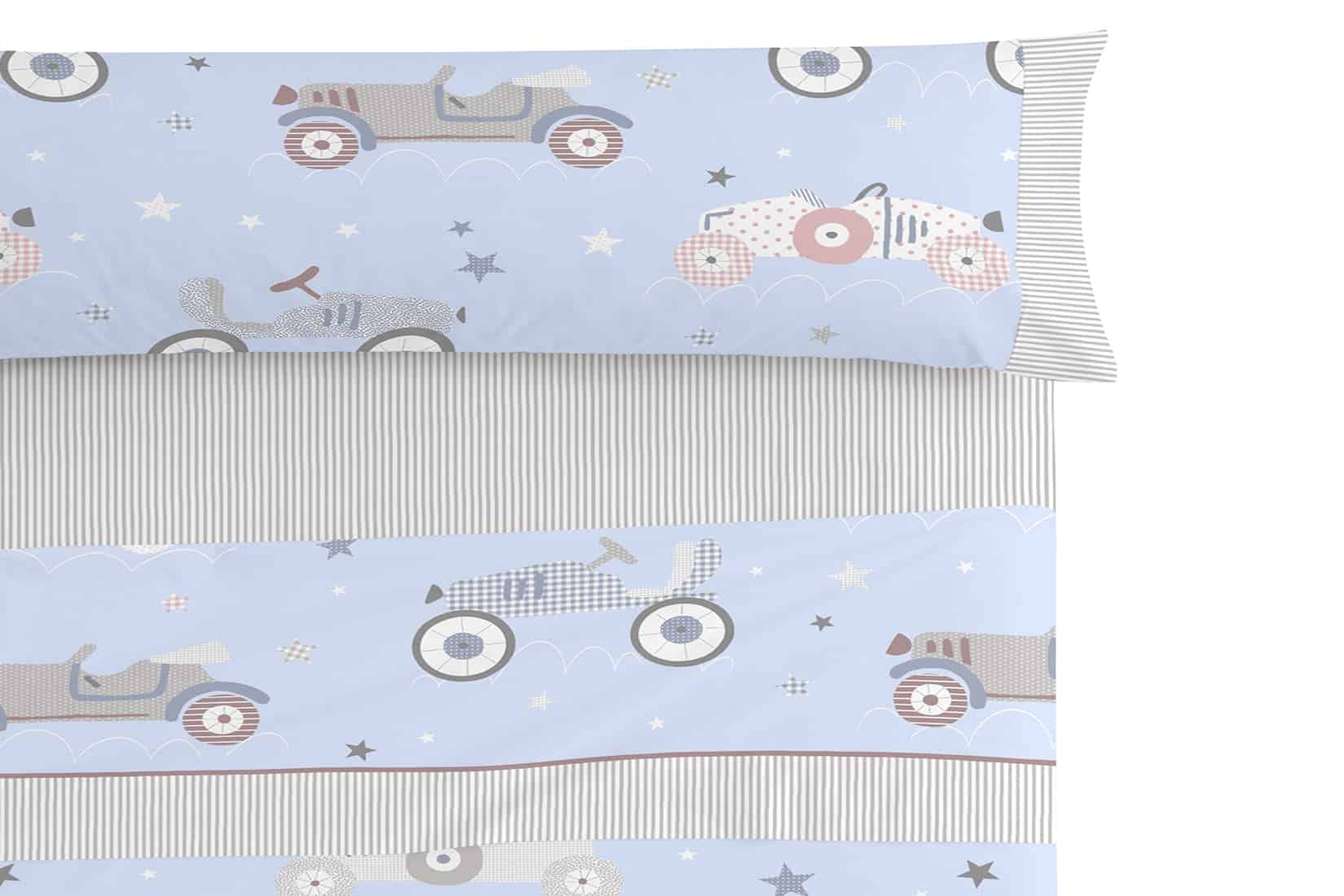burrito-blanco-s-banas-infantiles-175-azul-juego-con-estampado-de-coches-de-poca image 2