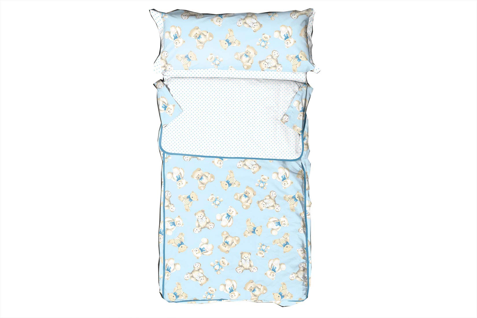 burrito-blanco-149-saco-n-rdico-infantil-azul-con-relleno-extra-ble-para-cama-de image 1