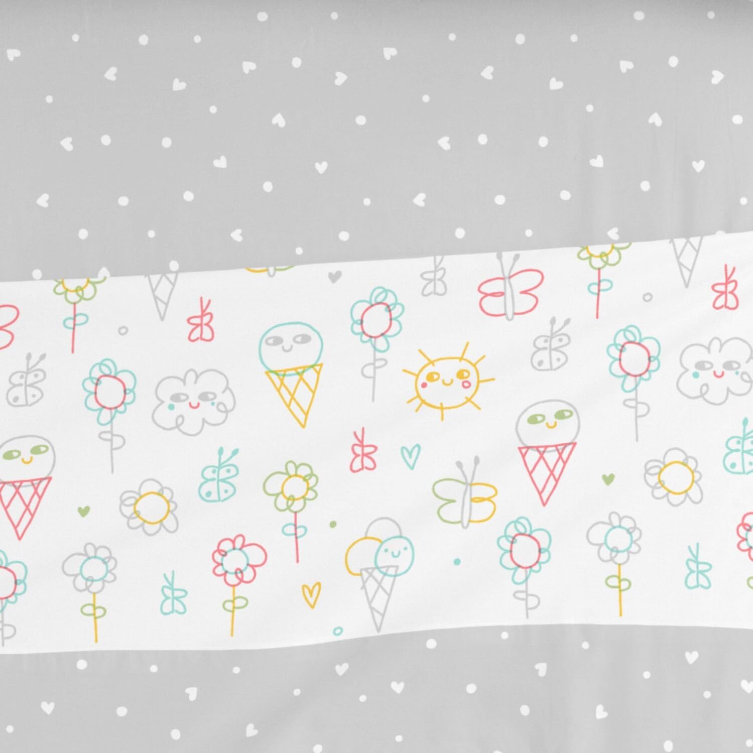 burrito-blanco-juego-de-s-banas-infantiles-100-algod-n-gris-cama-105-cm-3-piezas image 3