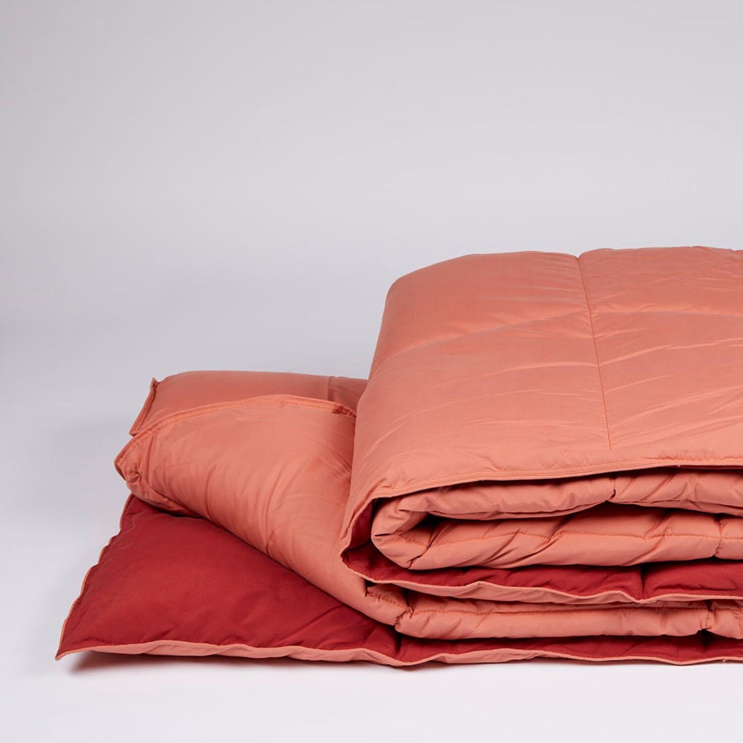 burrito-blanco-edred-n-juvenil-bicolor-rosa-palo-teja-251-para-cama-135-140-cm-2 image 2