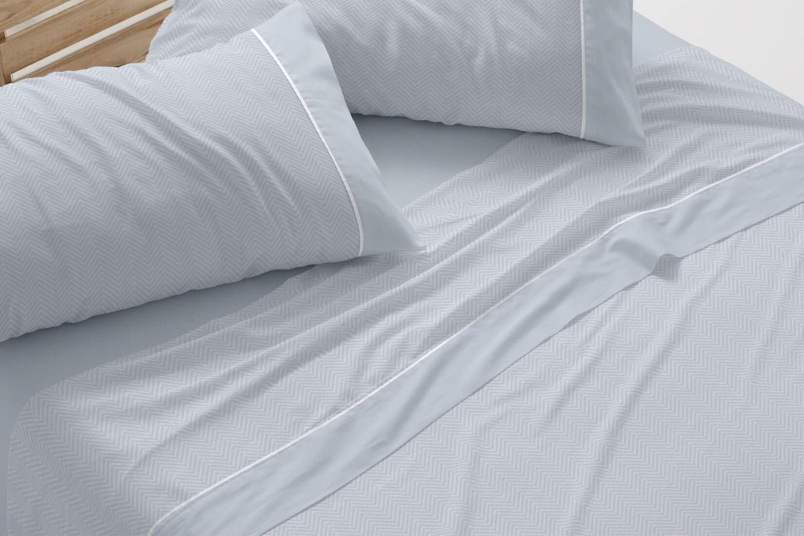 burrito-blanco-620-juego-de-s-banas-100-algod-n-estampado-tweed-azul-para-cama-d image 3