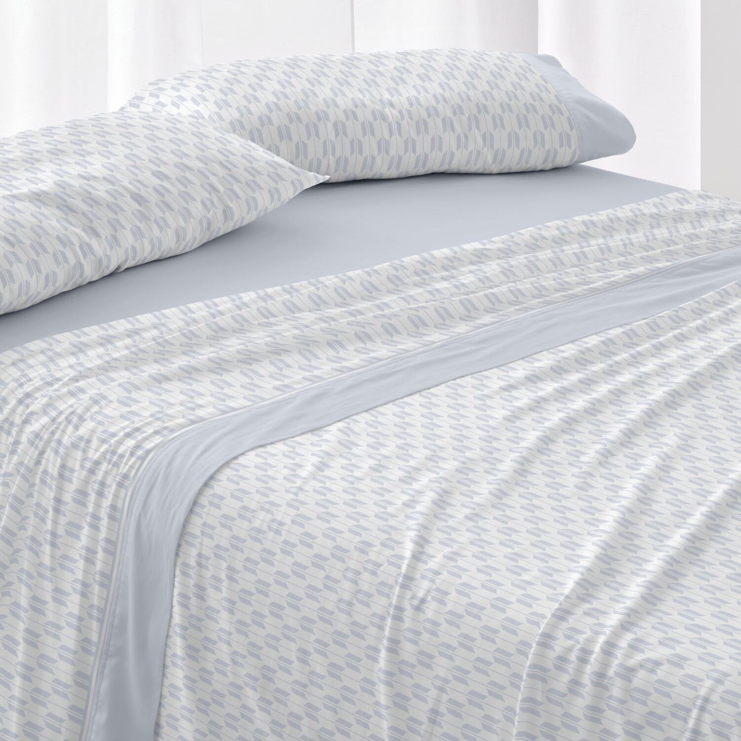 burrito-blanco-juego-de-s-banas-de-franela-dise-o-569-azul-para-cama-de-105-cm-i image 4