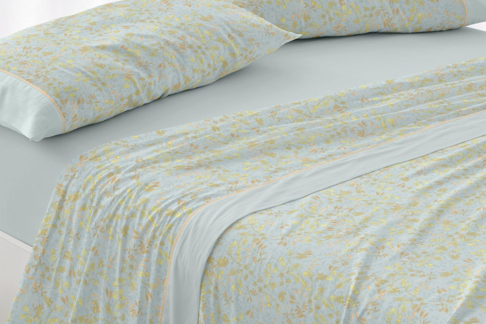 burrito-blanco-juego-de-s-banas-100-algod-n-dise-o-623-menta-cama-90-cm-144-hilo image 3
