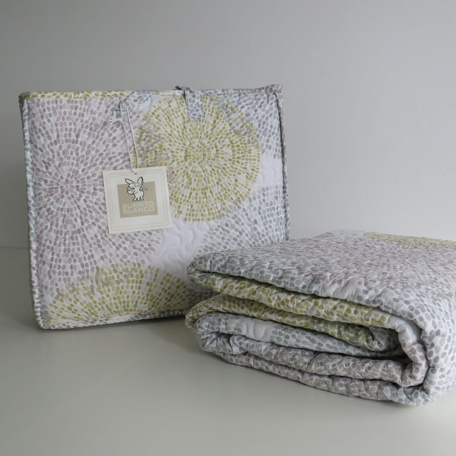 burrito-blanco-colcha-bout-128-gris-colcha-acolchada-ligera-con-cuadrantes-para- image 4